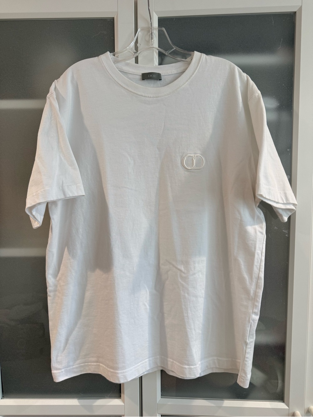 AUTHENTIC DIOR White Men’s Crew Neck T-Shirt XL
